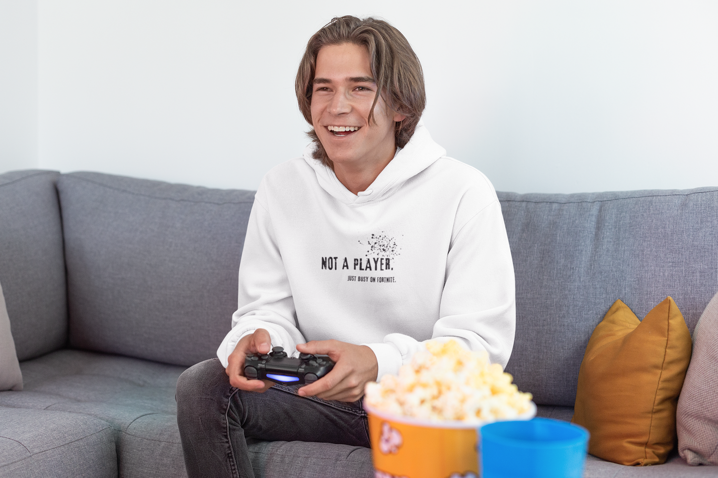 Not a Player Just Busy on Fortnite Hoodie